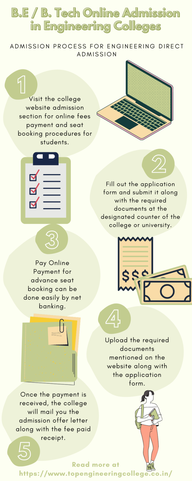 Admission Process for Engineering Direct Admission