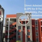 direct admission in ipu for b tech