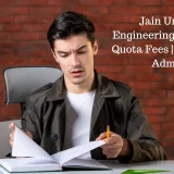 jain university engineering management quota fees