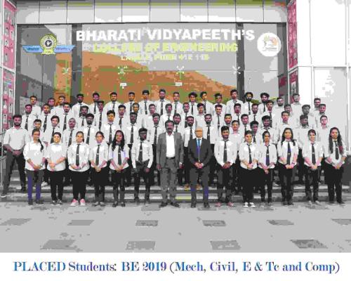 Bharati Vidyapeeth, Pune Placement